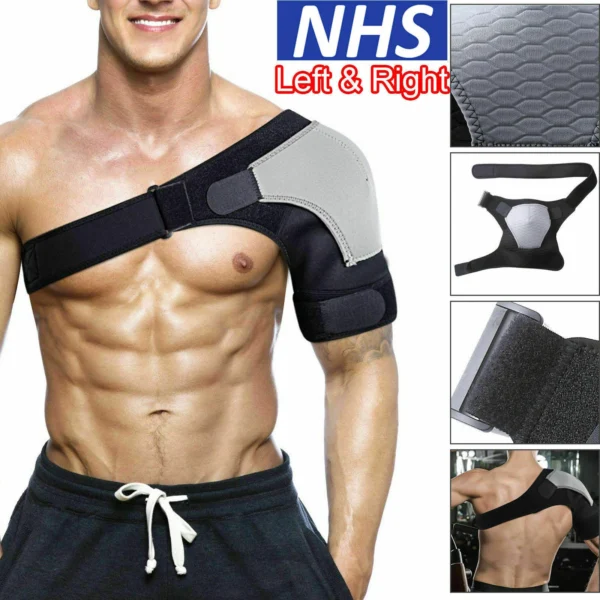 MKB Left Shoulder Brace Support – Neoprene