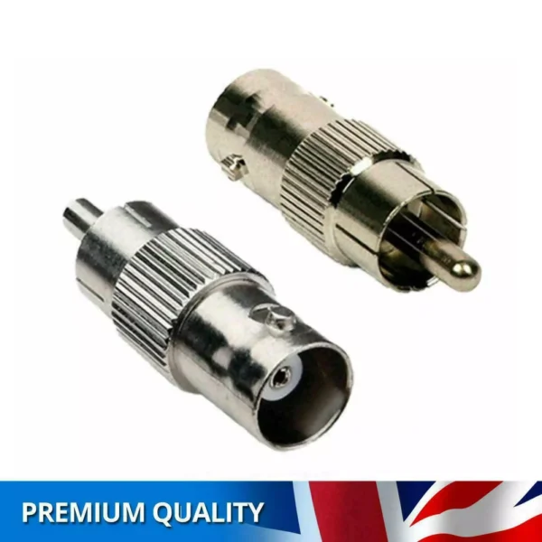 MKB Male RCA to BNC CCTV Adapter