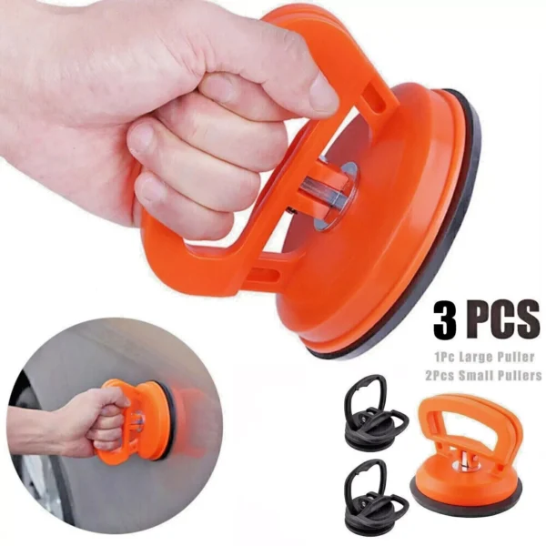MKB 3X Car Dent Puller Suction Cup Set – 70kg