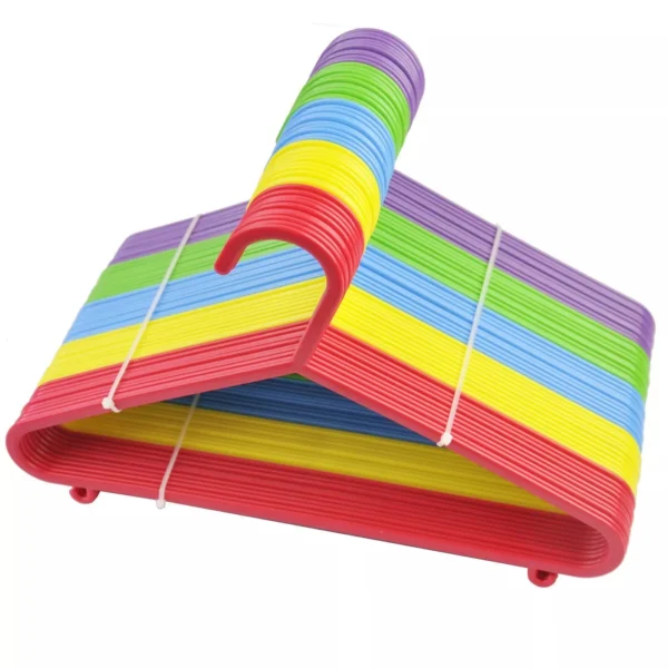 MKB 10x Kids Plastic Clothes Hangers