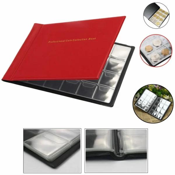 MKB 240 Pocket Coin Collector Book