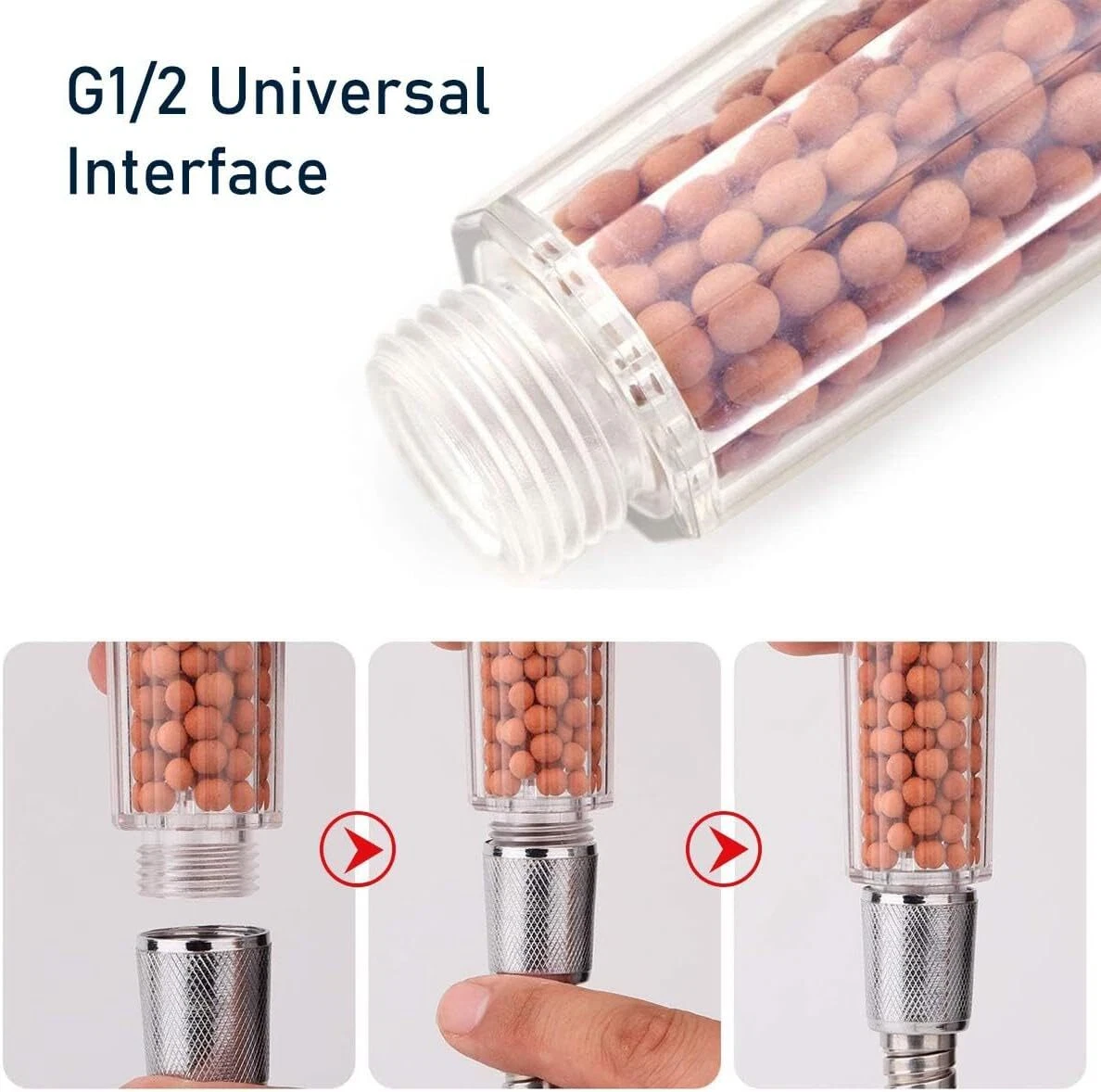 MKB Stainless Steel Shower Hose 1.2–2.5M