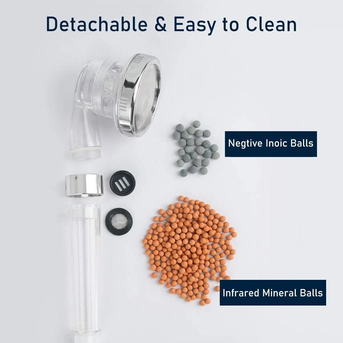 MKB Stainless Steel Shower Hose 1.2–2.5M