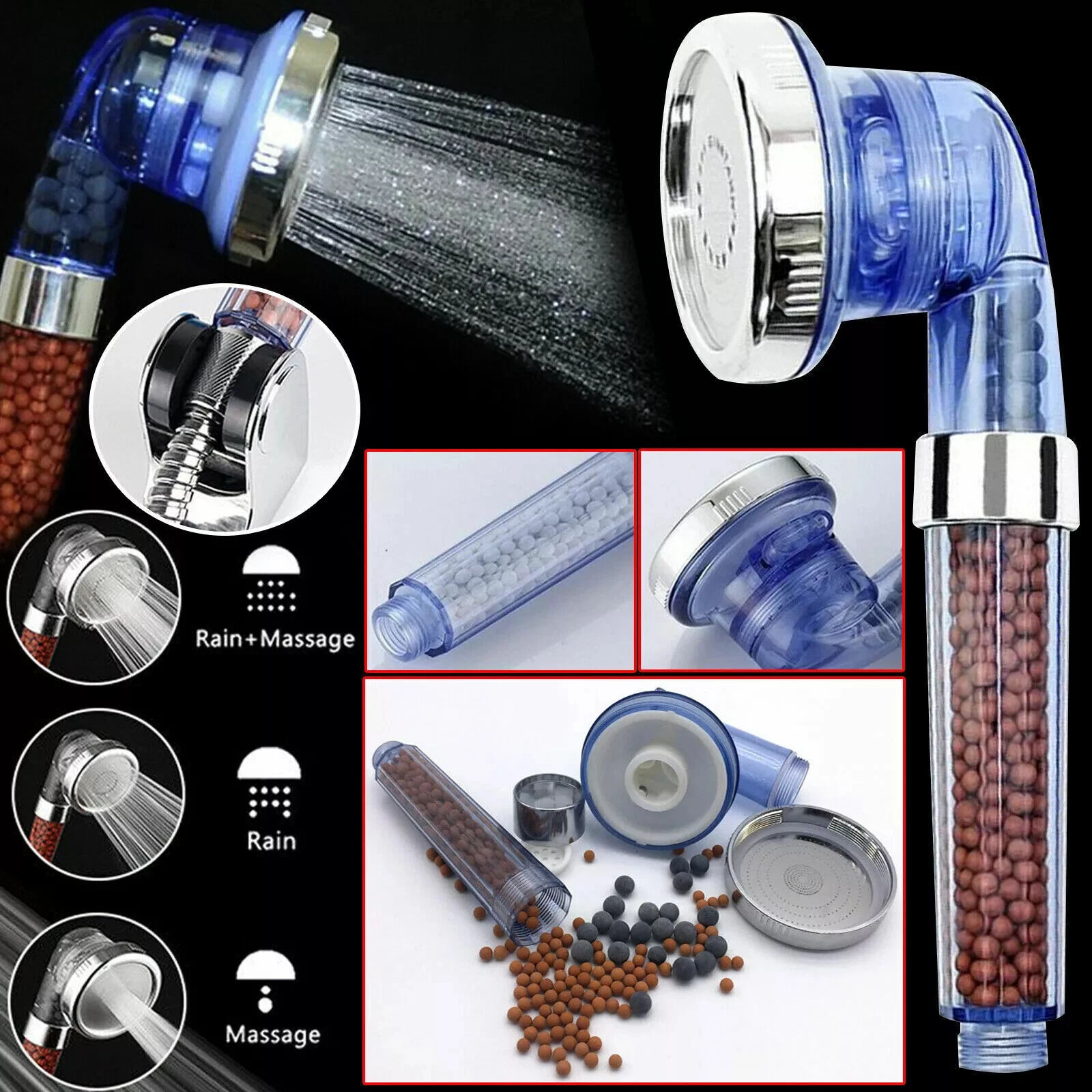 MKB Stainless Steel Shower Hose 1.2–2.5M