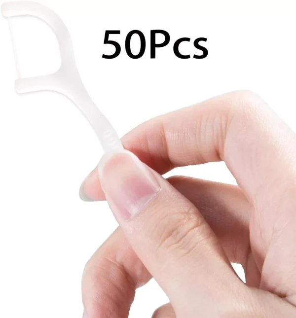 MKB 50PCS Teeth Floss Picks Oral Care