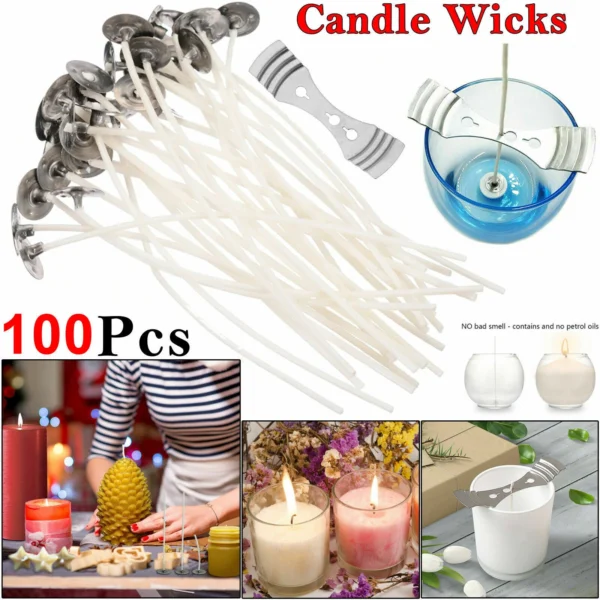 MKB 150mm Candle Wicks Pre-Waxed