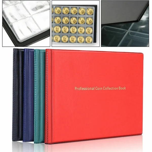 MKB 240 Pocket Coin Collector Book