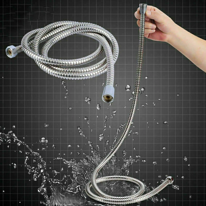 KMB 1.5M Chrome Stainless Steel Shower Hose