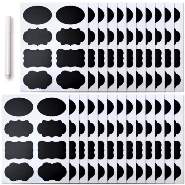 MKB 200 x Reusable Chalkboard Labels
