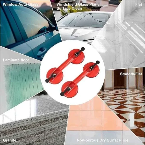 MKB 2X 4.7 Glass Suction Cup Lifter