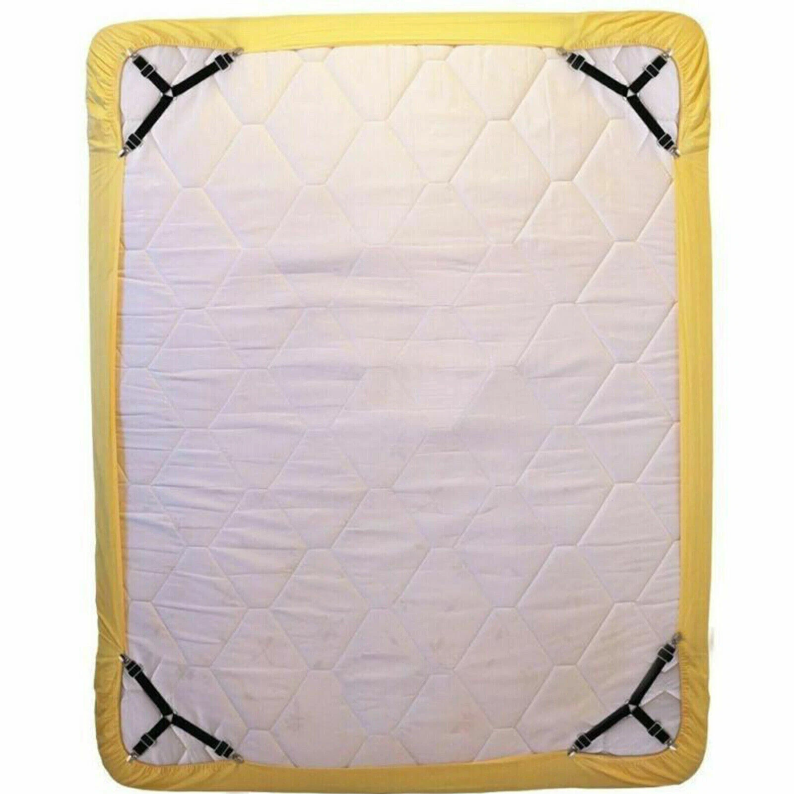 MKB 4PCS Triangle Bed Sheet Corner Clips