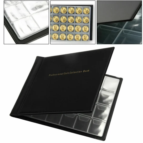 MKB 240 Pocket Coin Collector Book