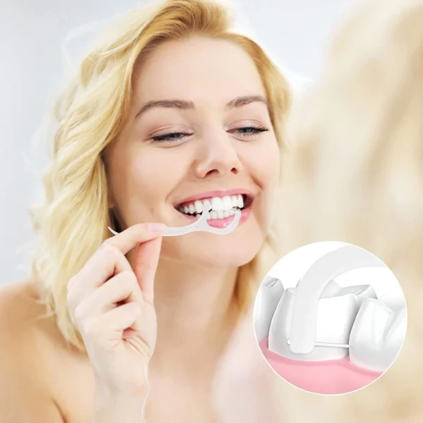 MKB 50PCS Teeth Floss Picks Oral Care