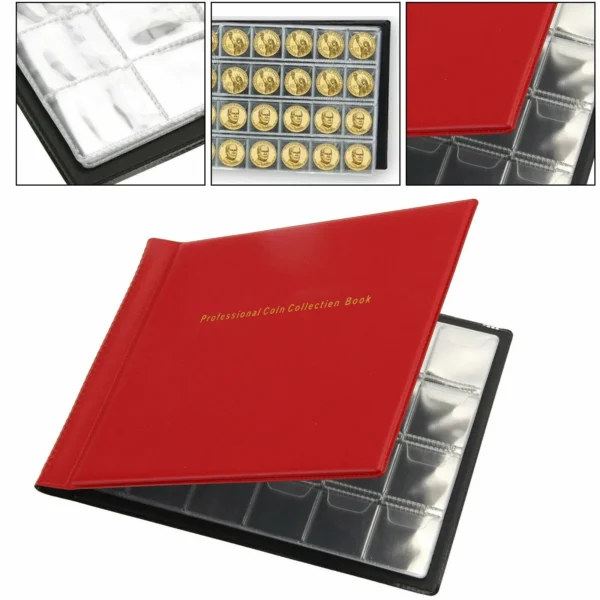 MKB 240 Pocket Coin Collector Book