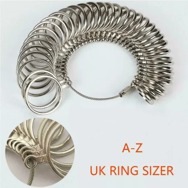 MKB Ring Sizer Gauge UK A–Z Reusable Tool