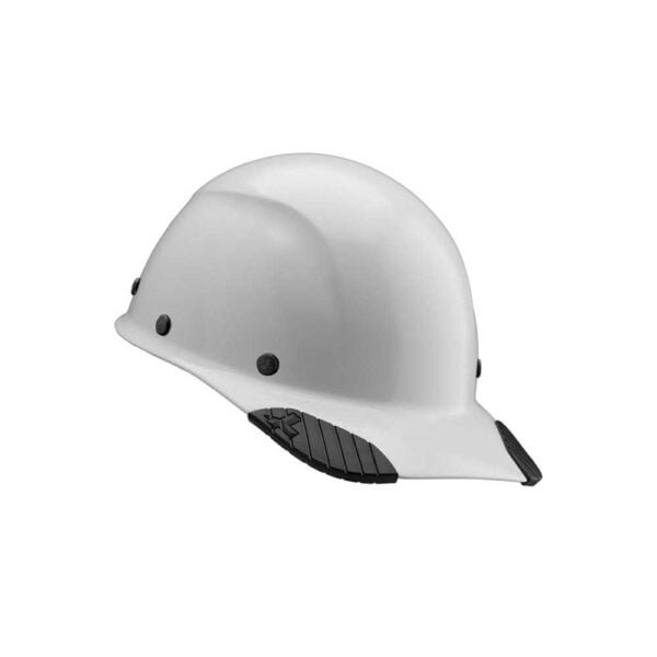 Lift Safety (White) DAX Fiber Resin Cap Brim